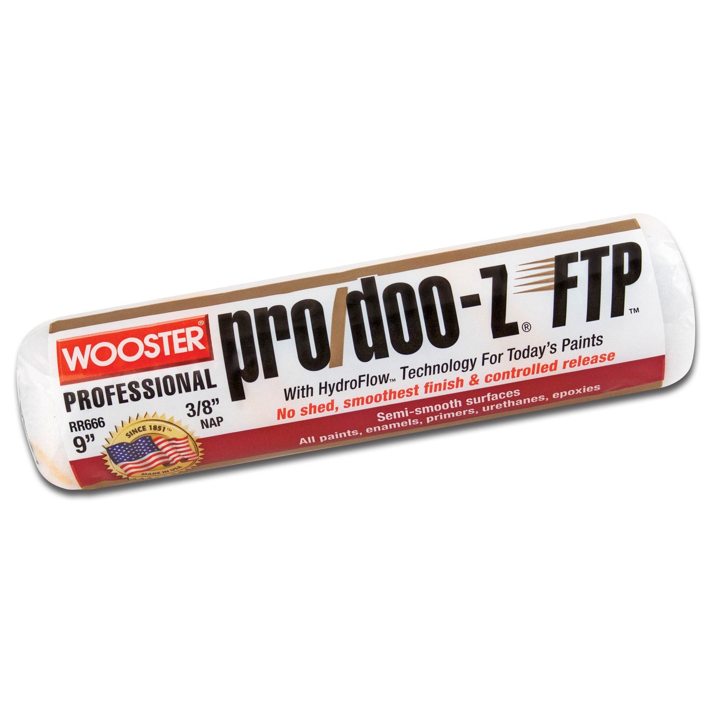 Wooster Pro/Doo-Z FTP Woven Fabric Roller Cover 3/8"